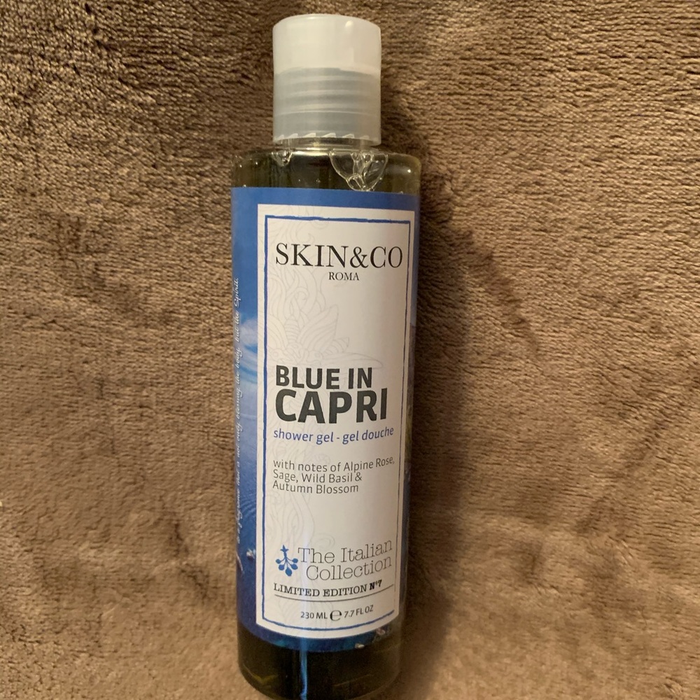 Skin&Company Blue In Capri shower gel